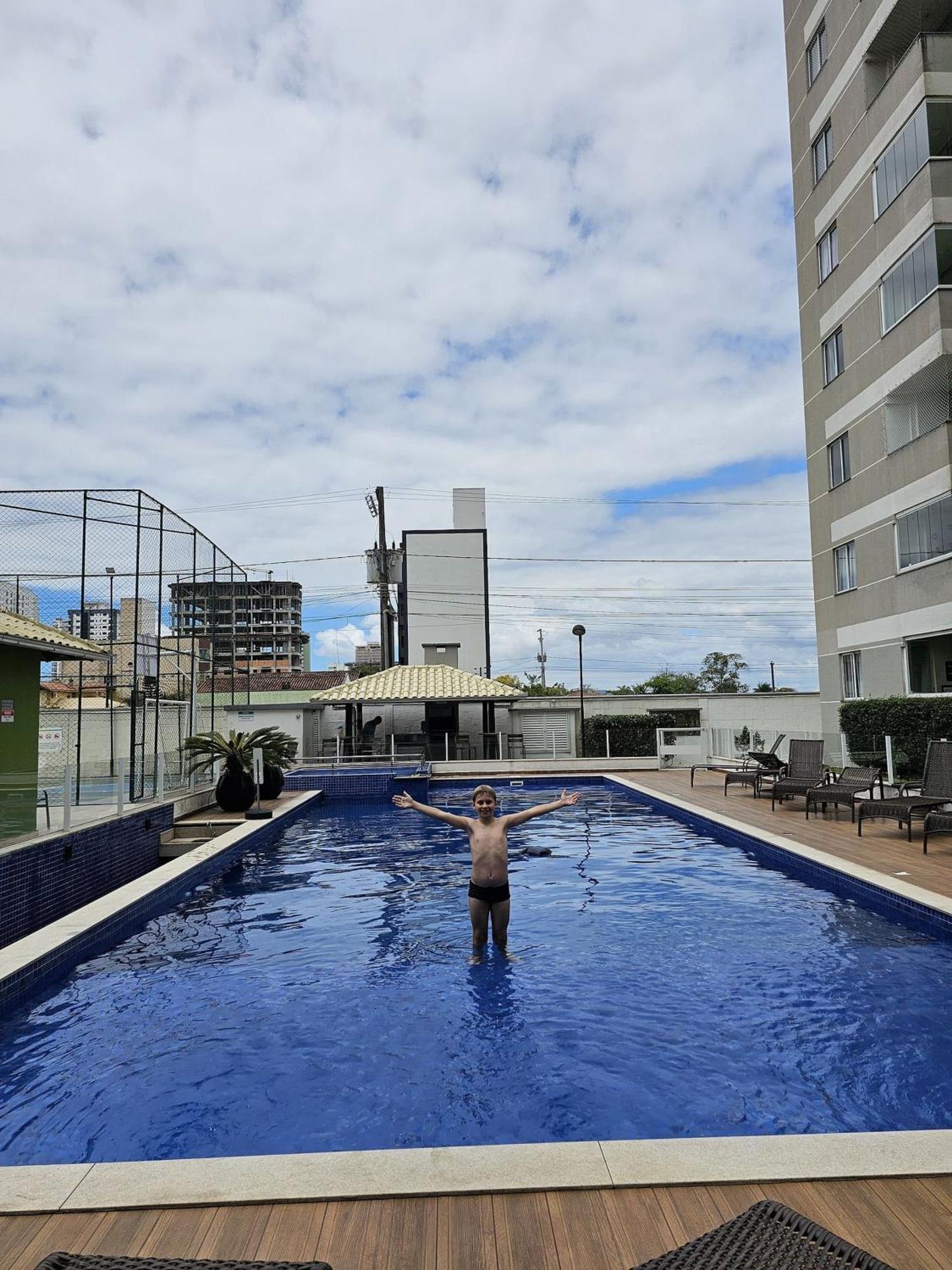 Apartamento com vista mar 9 ANDAR uma vaga de garagem coberta Piçarras Exterior foto